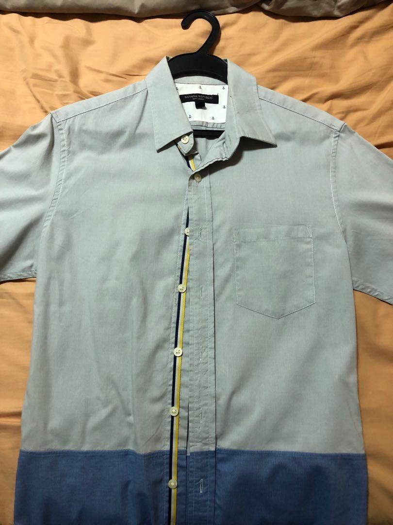 Authentic Banana Republic Work Casual Shirts Men S Fashion