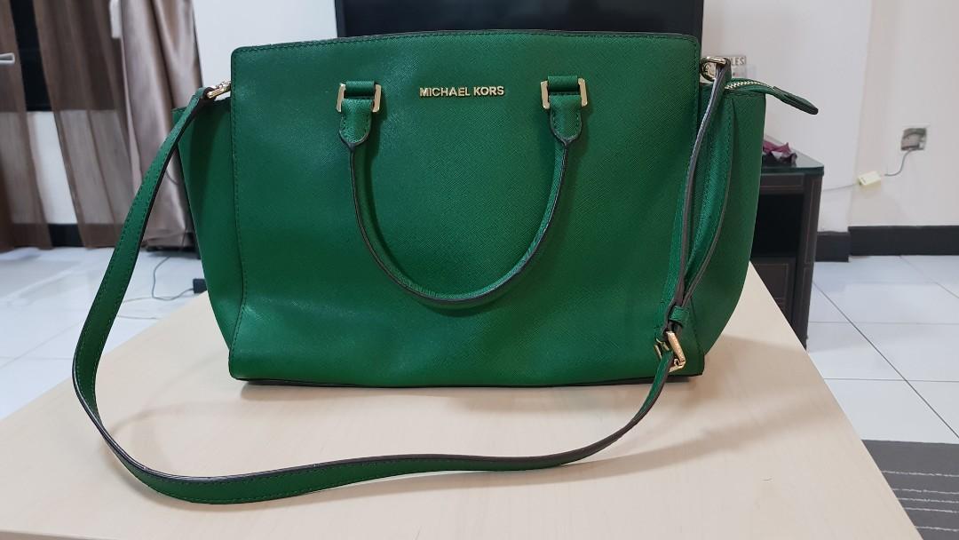 Michael kors outlet selma green