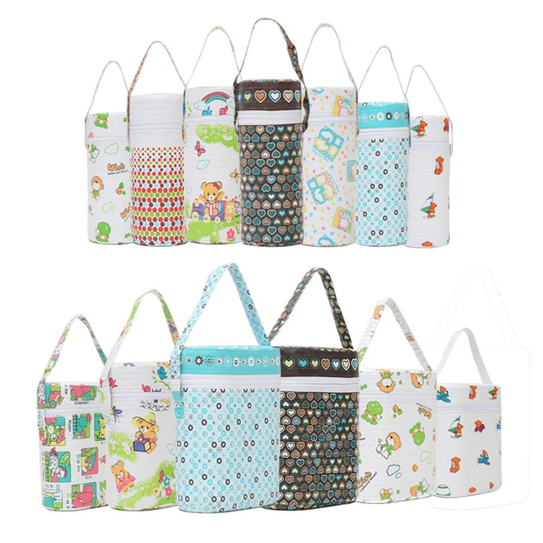 Baby Bottle Single Double Bottle Bag Heat Insulation Storage Breast Milk Storage Cooler Bag Babies Kids Strollers Bags Carriers On Carousell