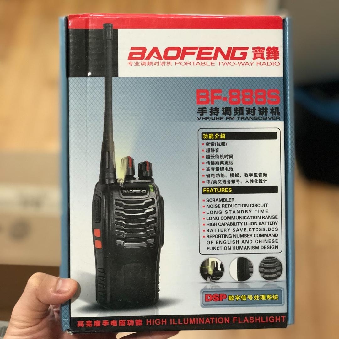 Baofeng BF-888S Walkie-Talkie Two-way Radio (Set of 3), Mobile Phones   Gadgets, Walkie-Talkie on Carousell