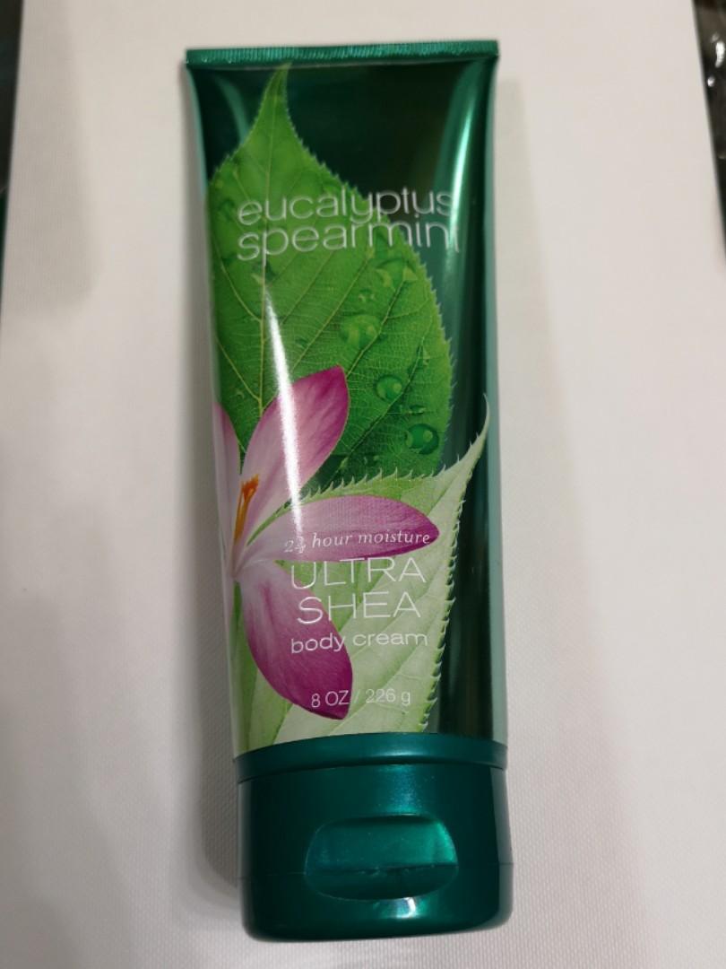 Bath Body Works Eucalyptus Spearmint Ultra Shea Body Cream
