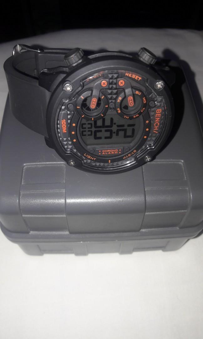 Bench Multifunction Sport Lcd Watch On Carousell