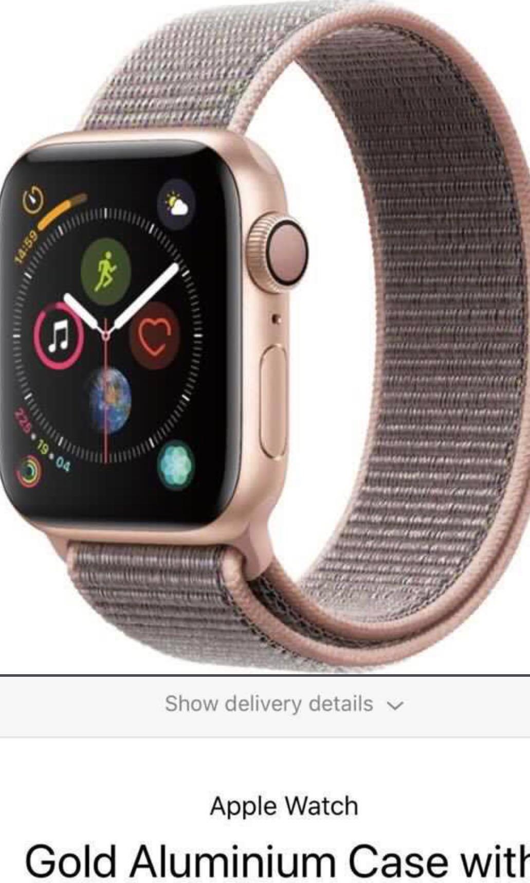 Apple watch series 4 gold 44mm cheap