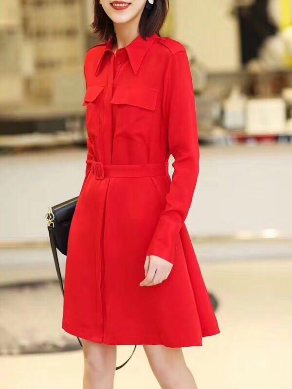 Avouavou clearance red dress