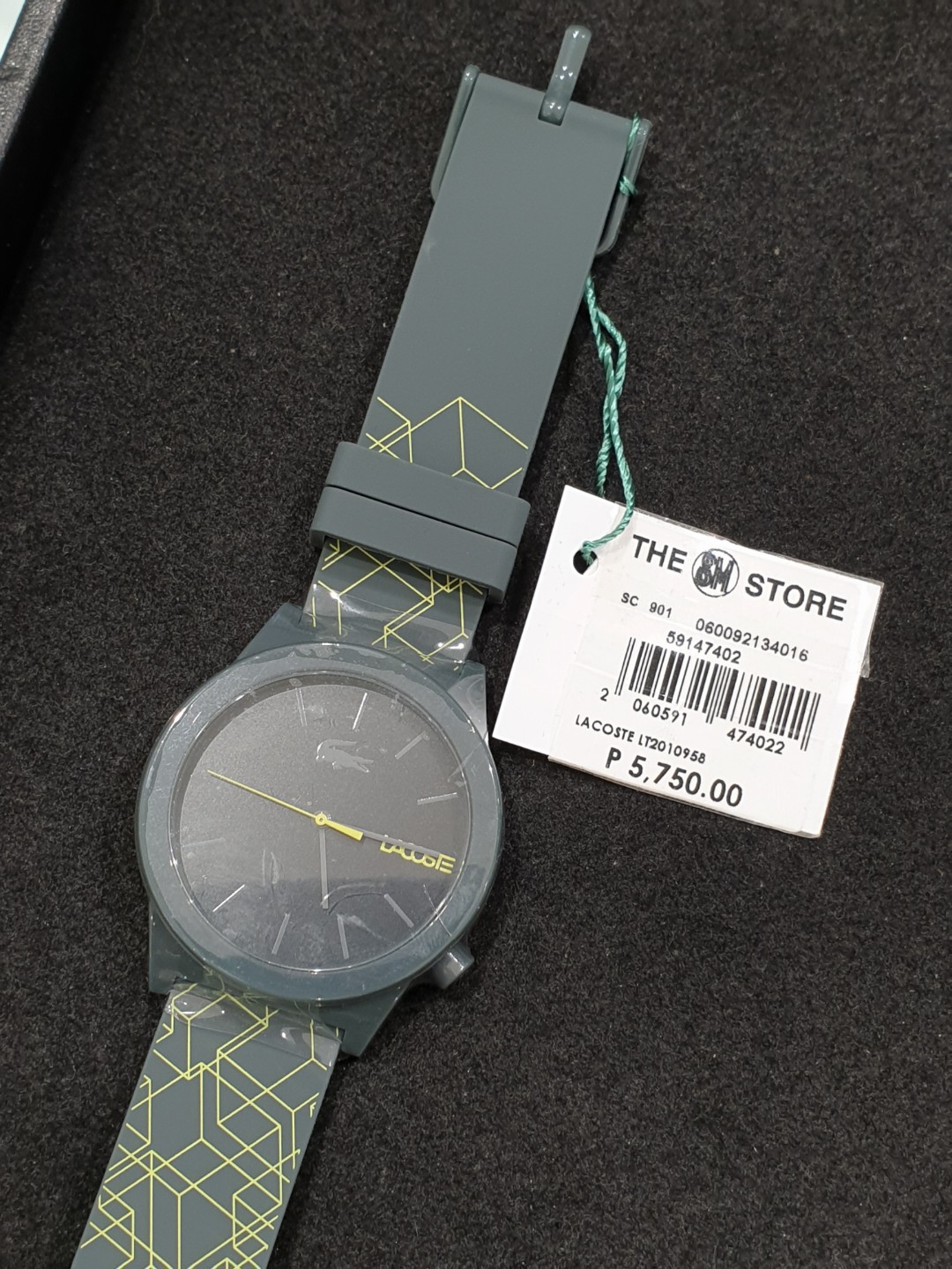 Brand New Original Lacoste Watch, Men's 