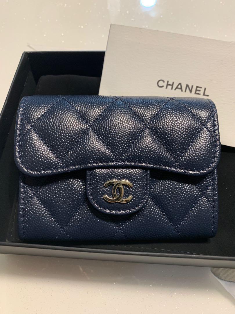 chanel card holder back pocket