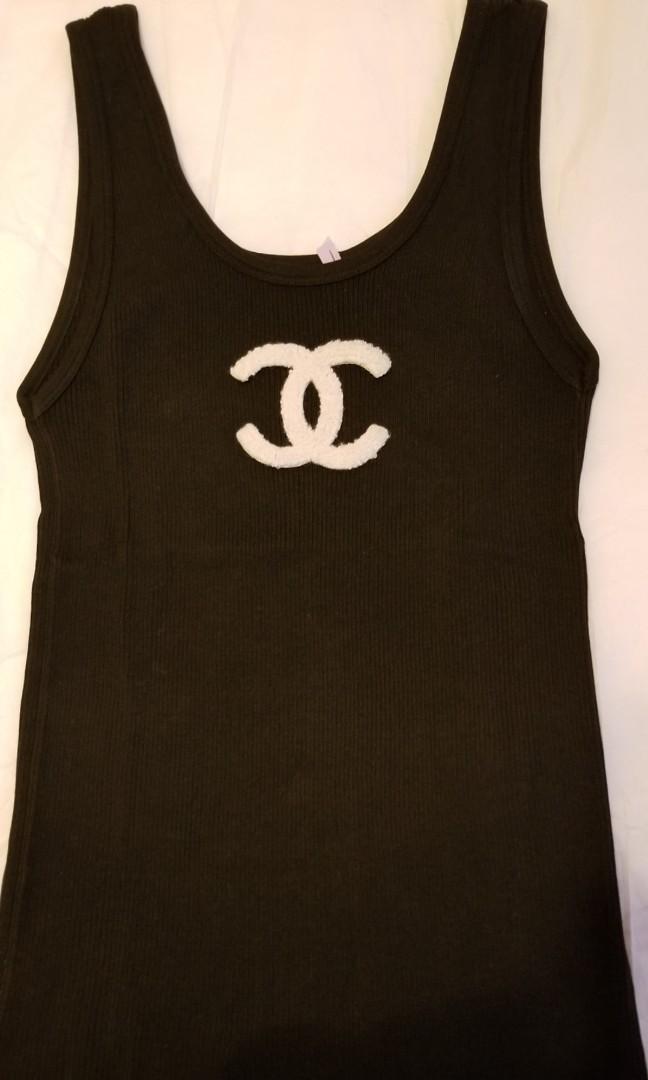 CHANEL VINTAGE TANK TOP, Women's Fashion, Tops, Other Tops on Carousell