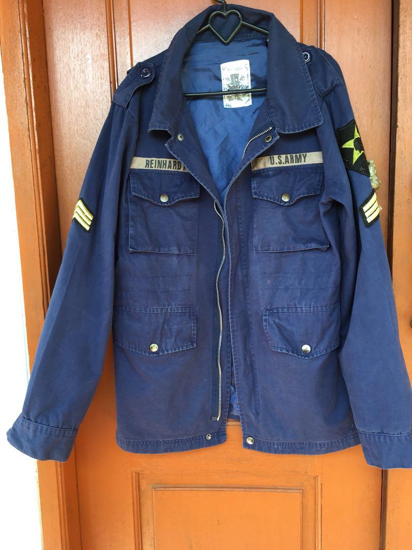 Army on sale navy jacket