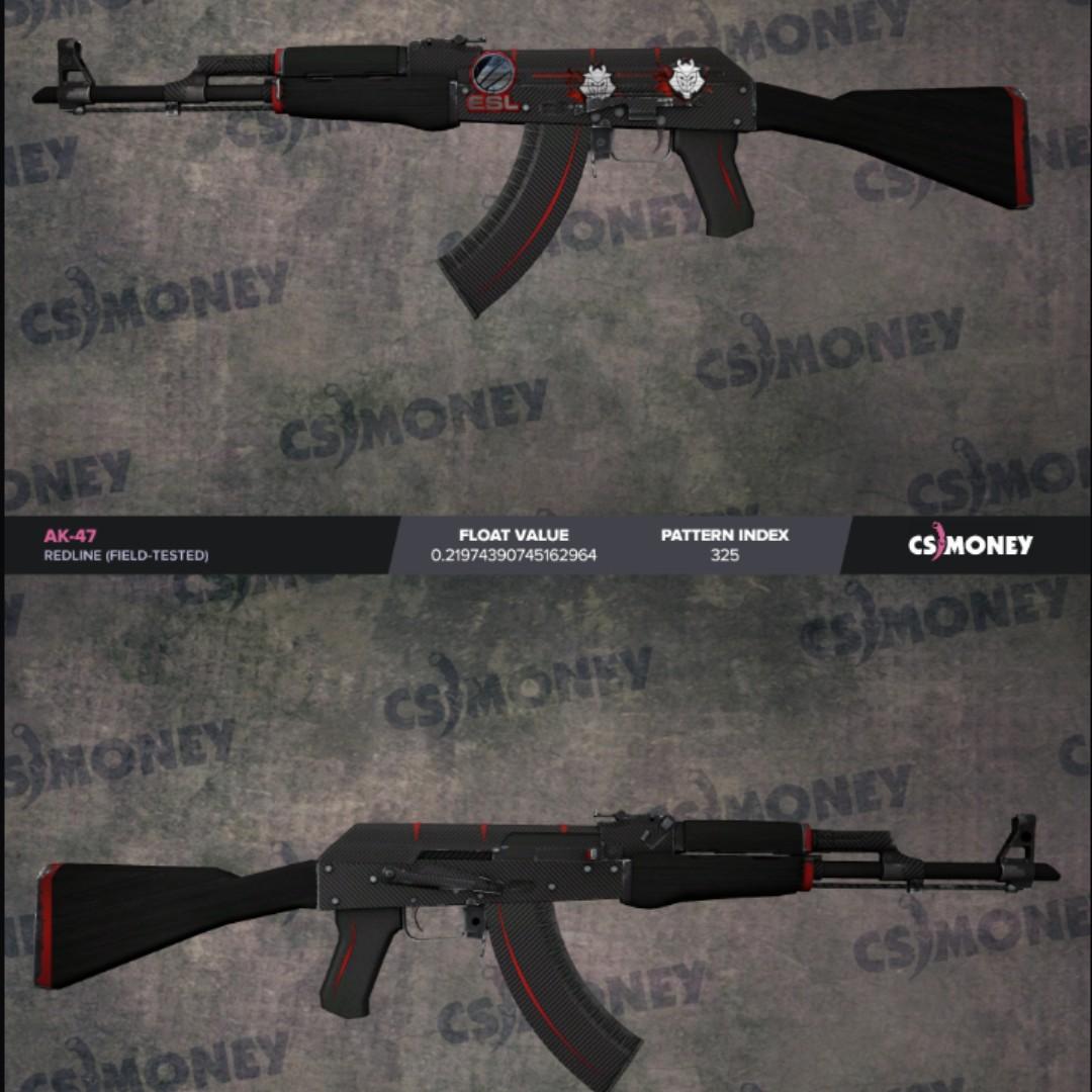 CSGO AK-47|Redline, Video Gaming, Gaming Accessories, Game Gift Cards ...