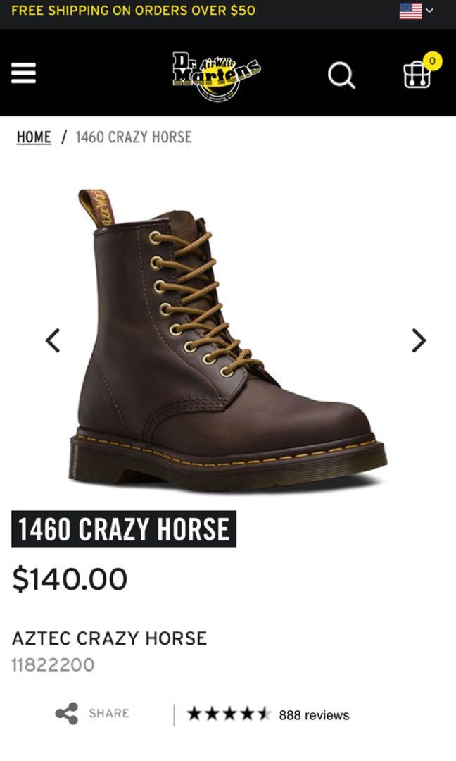 dr martens horse