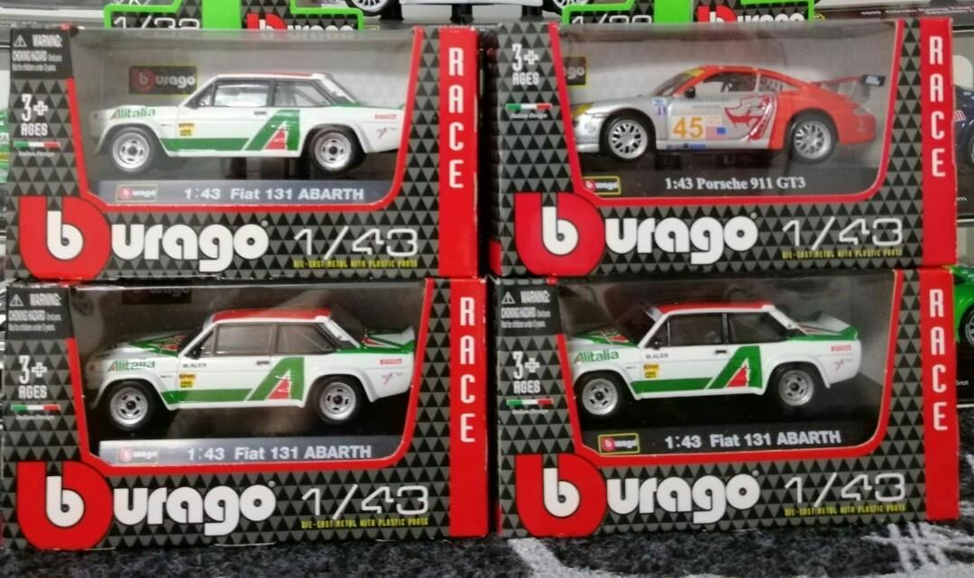 bburago rally cars