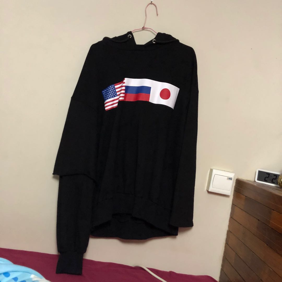 Gosha asymmetric hoodie online