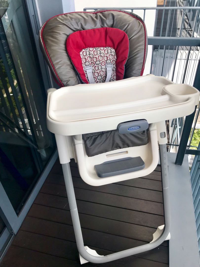 Graco Tablefit Highchair Babies Kids Nursing Feeding On Carou Photo
