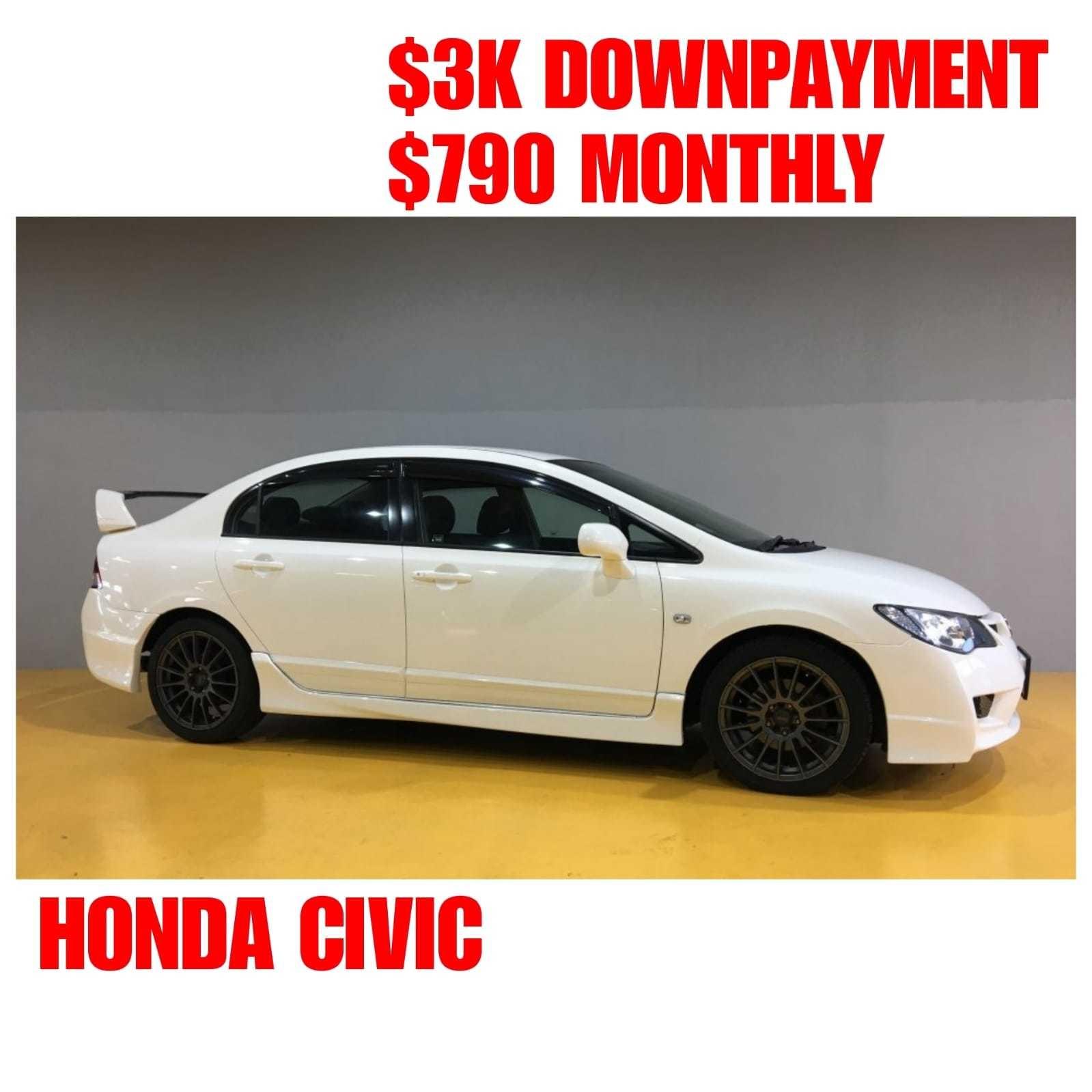 Honda Civic 3k Downpayment Cars Cars For Sale On Carousell