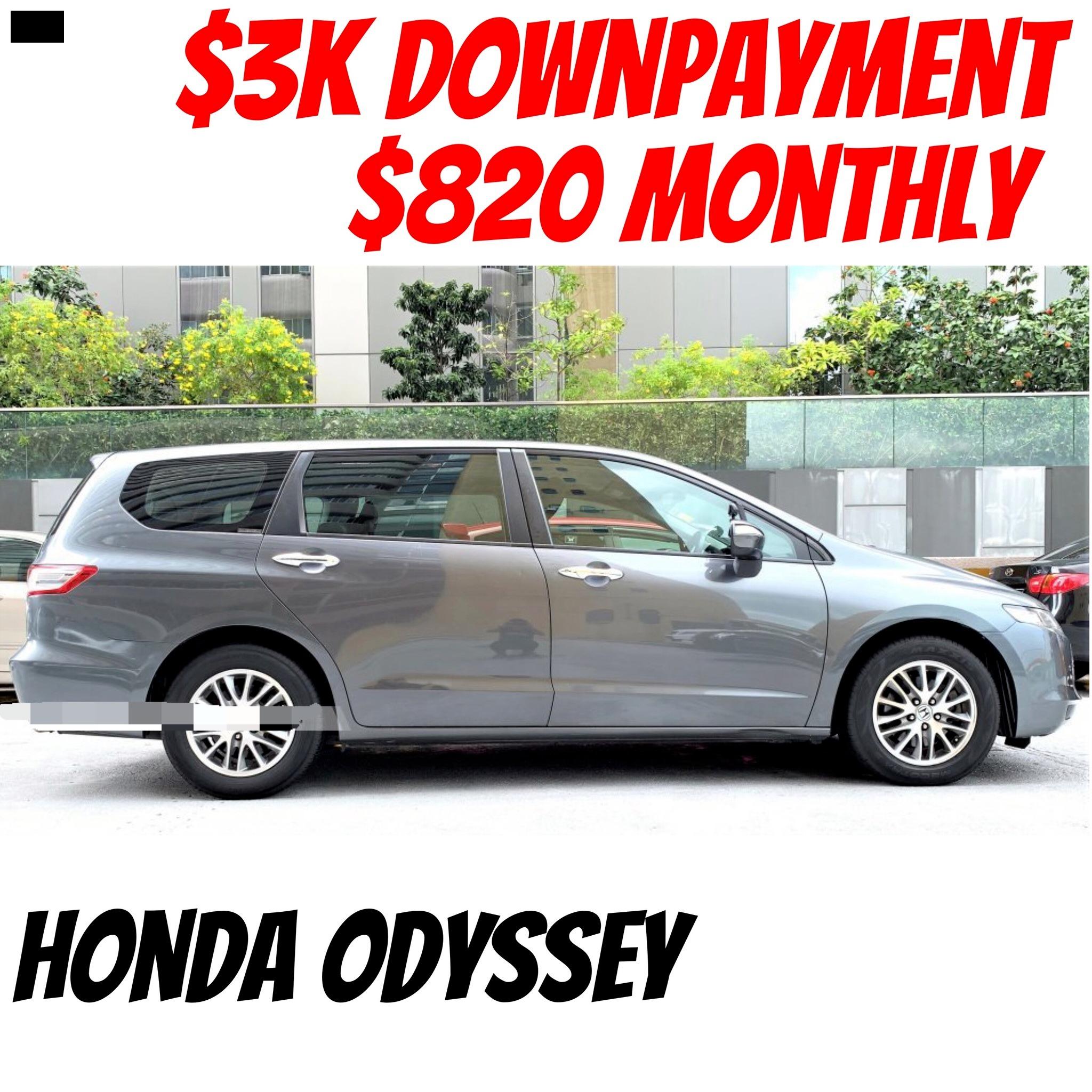 Honda Odyssey 3k Downpayment Cars Cars For Sale On Carousell