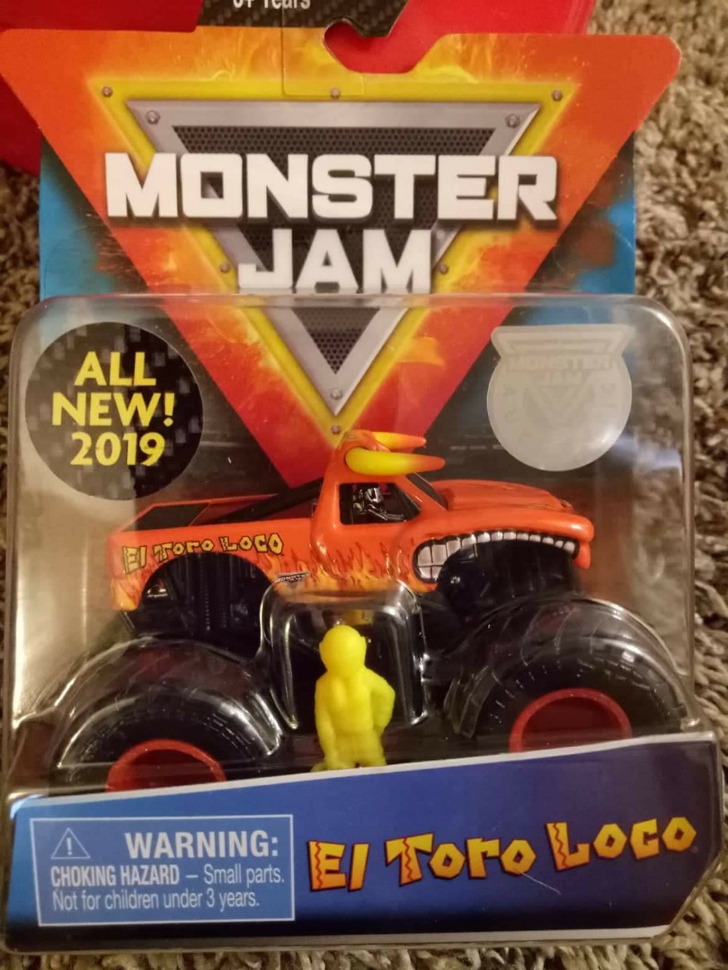 Hotwheels Monster Trucks Monster Jam El Toro Loco New 2019 Hot