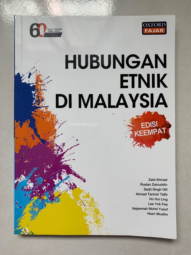 Hubungan Etnik Di Malaysia Edisi Ke 4 Oxford Fajar Books Stationery Books On Carousell