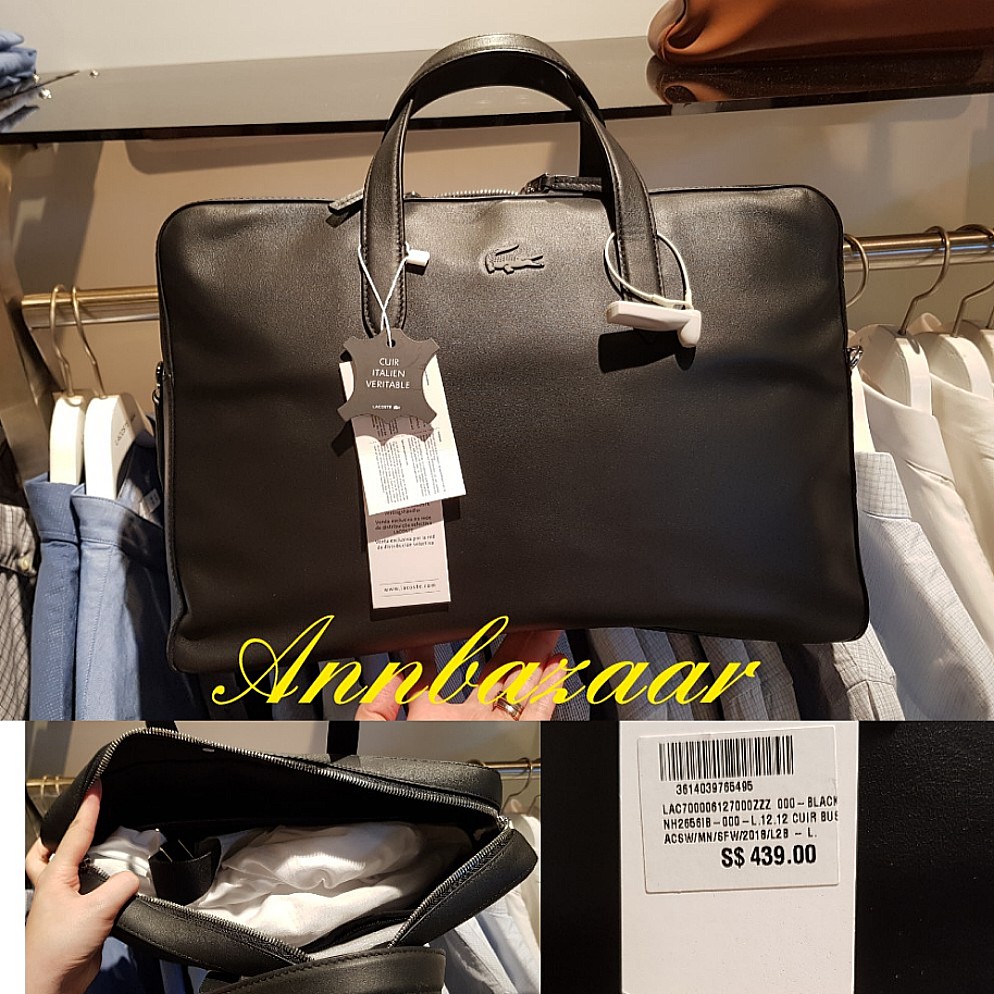 lacoste computer bag