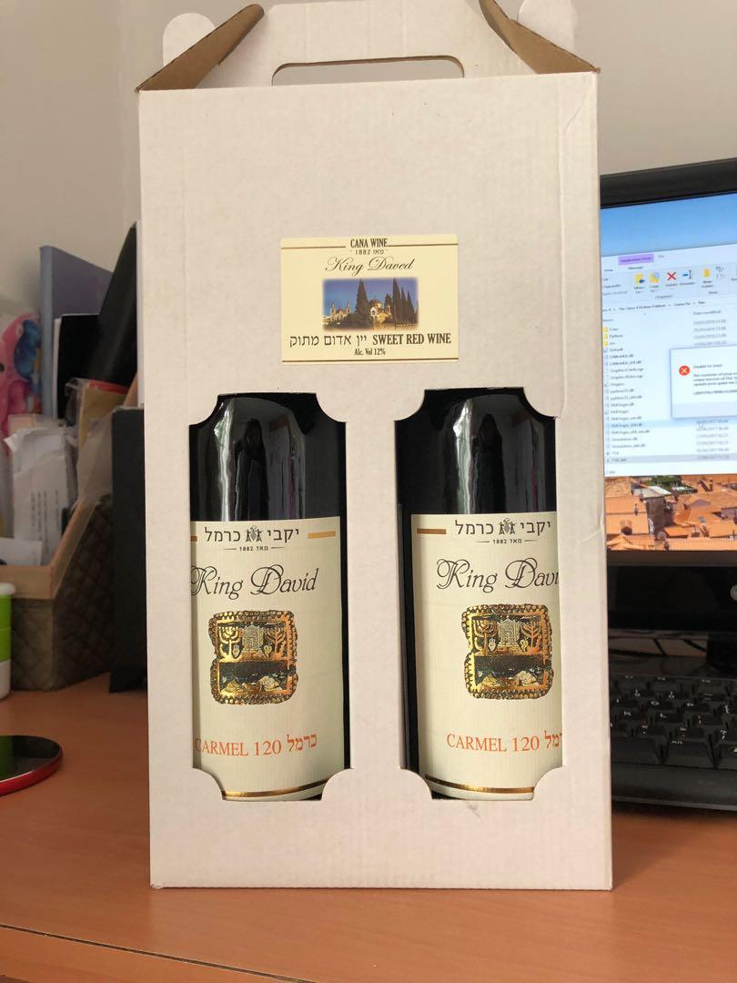 King David sweet red wine, Barang Yang Dicari di Carousell