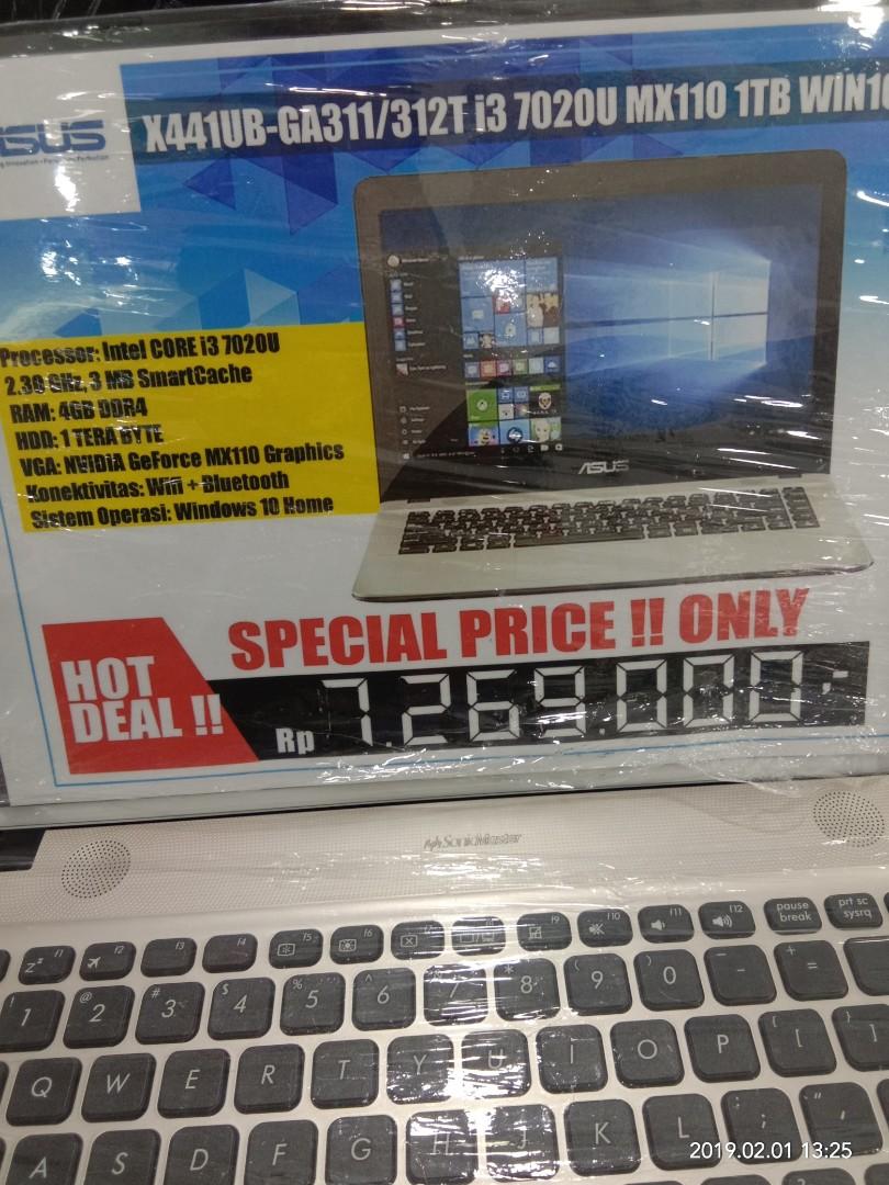 Laptop Asus X441ub I4 Cicilan Tanpa Kartu Kredit Dp Ringan Elektronik Komputer Laptop Di Carousell