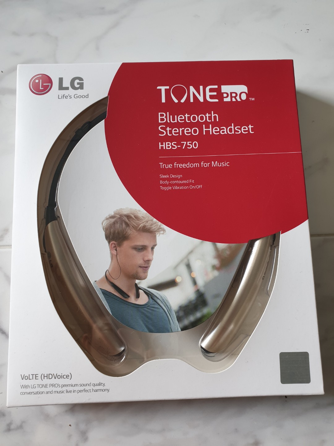 LG TONEPRO BLUETOOTH STEREO HEADSET HBS 