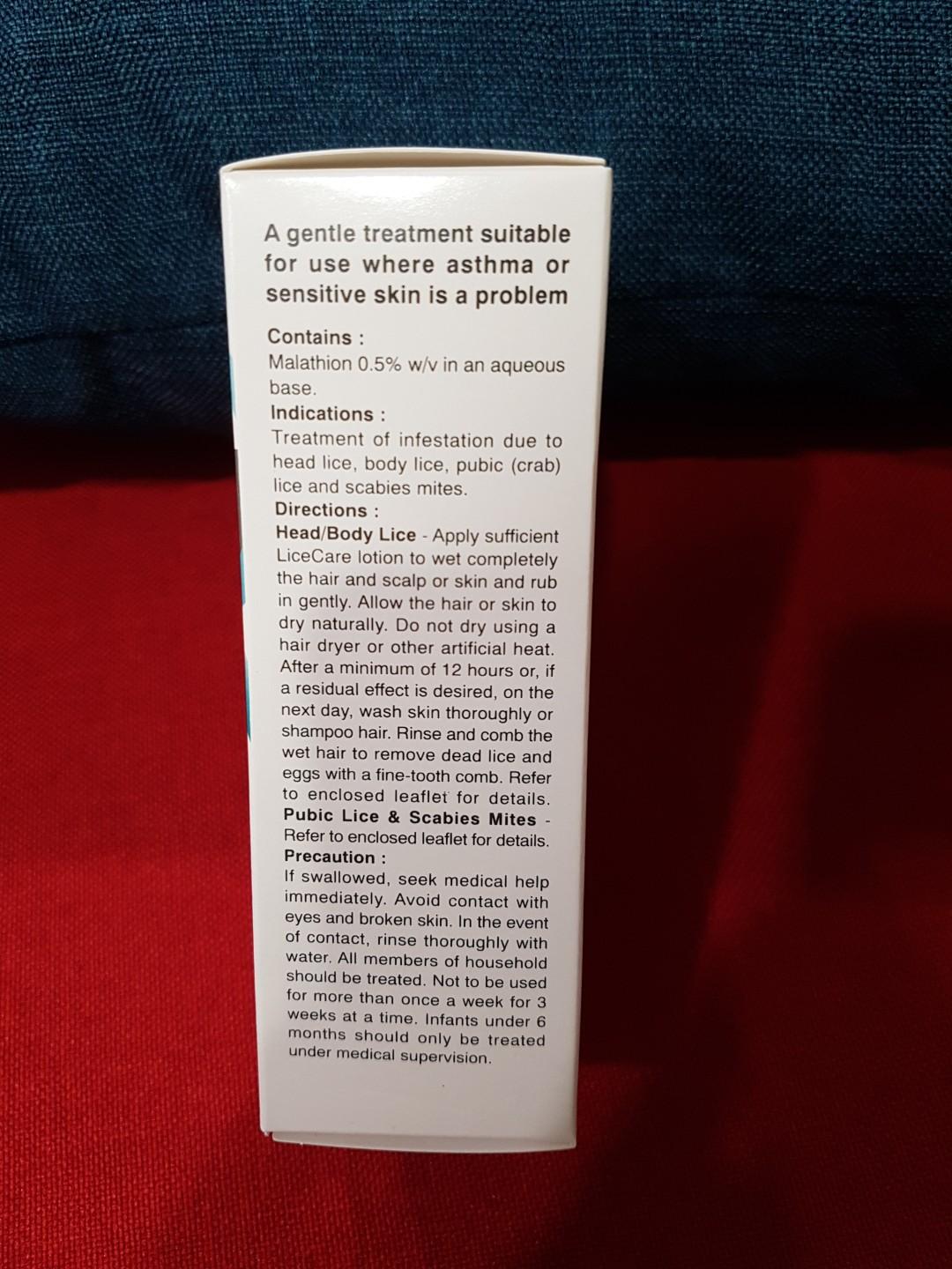 LiceCare Lotion(Malathion Lotion), Everything Else on Carousell
