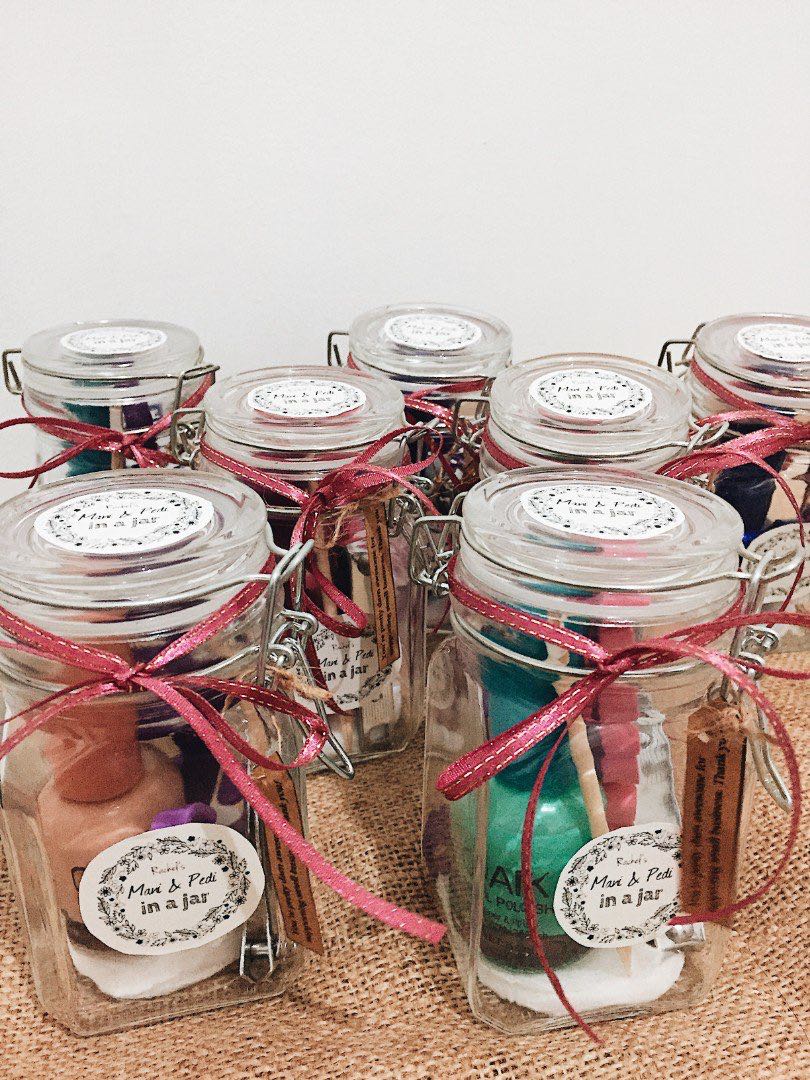 Mani &amp; Pedi in a Jar, Hobbies &amp; Toys, Stationary &amp; Craft, Handmade ...