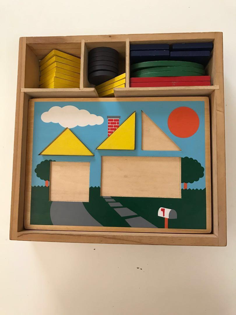 melissa & doug beginner pattern blocks