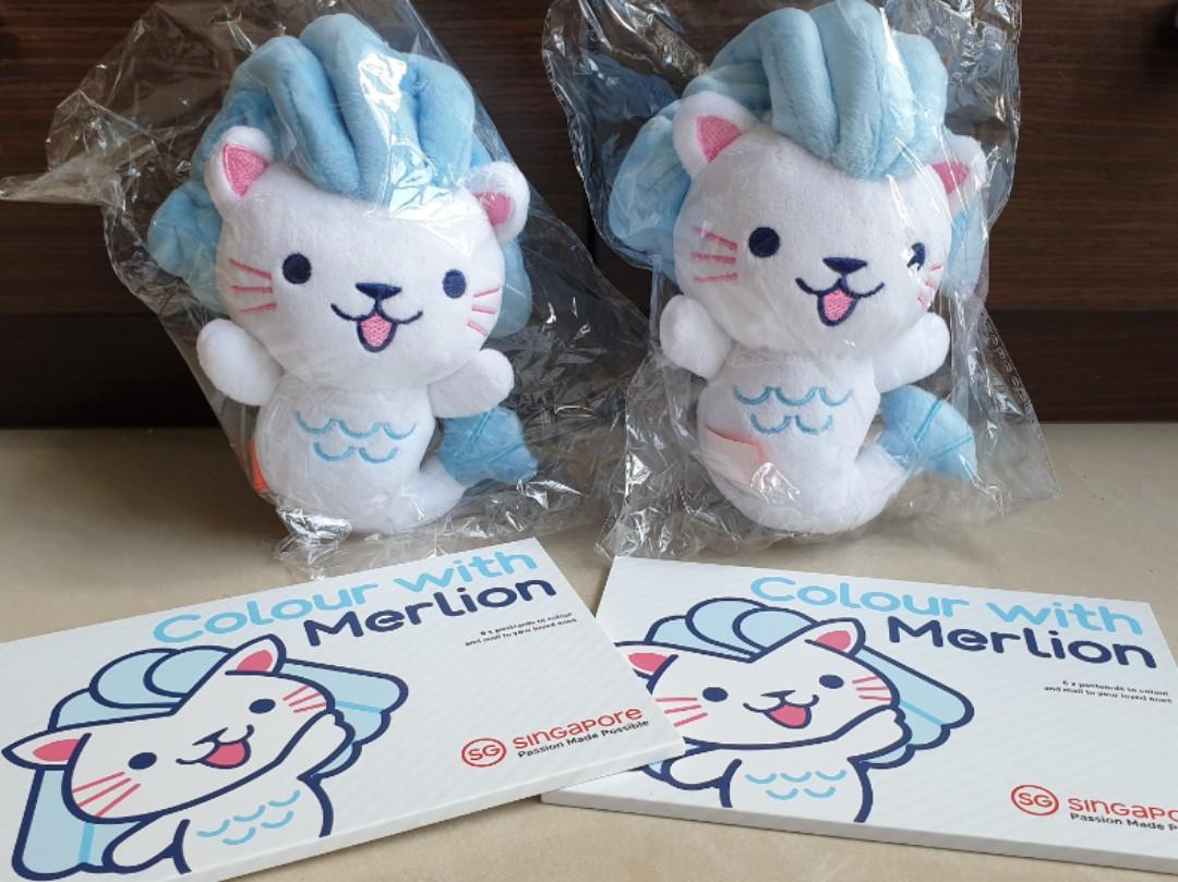 merlion soft toy