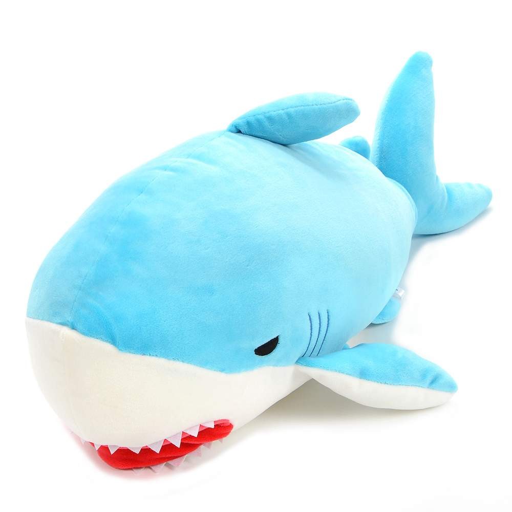 squishy shark plush