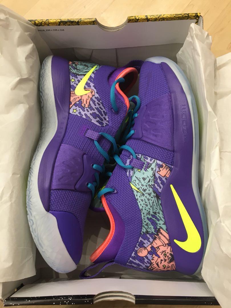 Nike PG 2 Purple colorway Men s Fashion Footwear Sneakers on Carousell