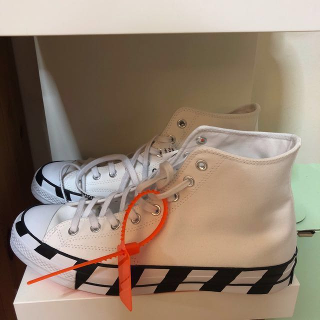 Off White Converse Chuck Taylor US11, Men's Fashion, Footwear, Sneakers on  Carousell