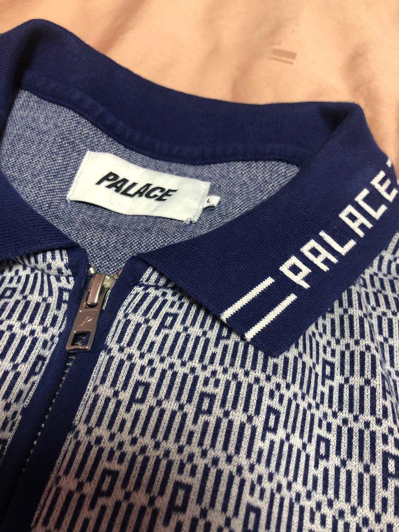 Palace Macro P Heavy Zip Top polo shirt