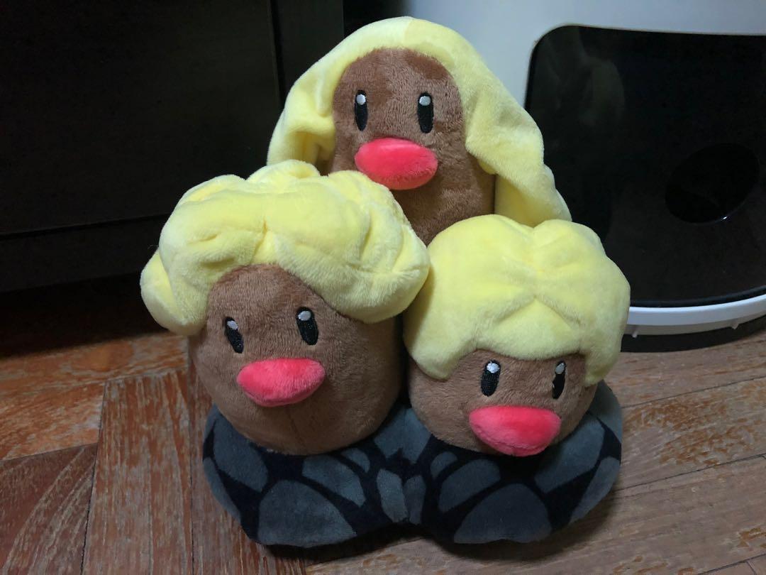 alolan dugtrio plush