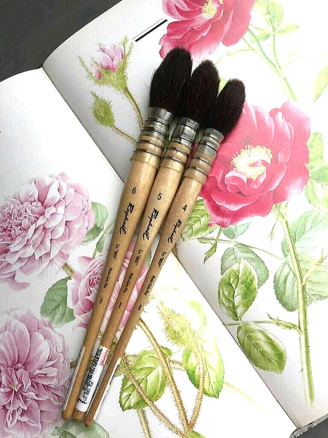 [REPRICED] Raphael series 803 Petit Gris Pure Kazan Squirrel Mop