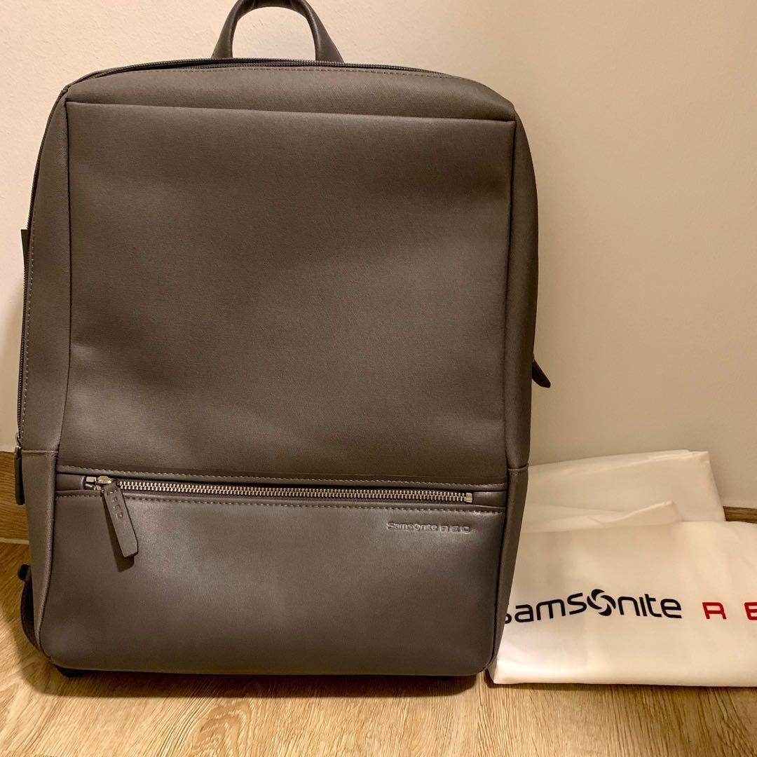 Samsonite red Taedio backpack, Luxury, Bags Wallets on Carousell