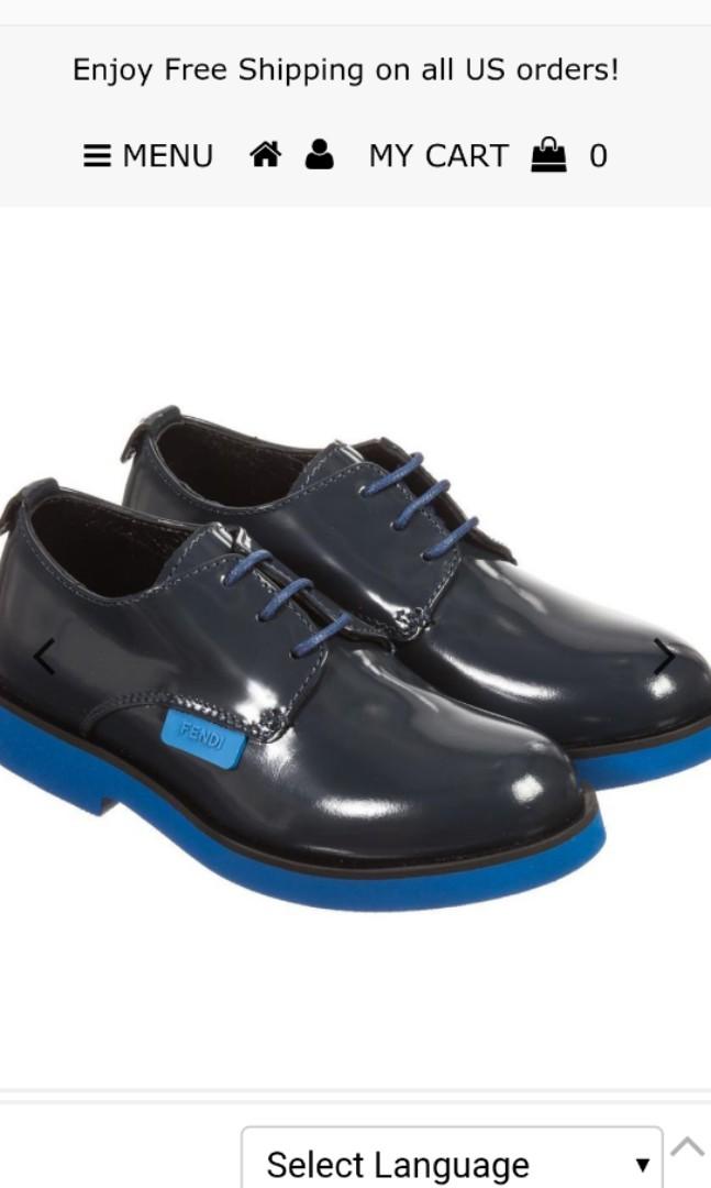 boys navy blue dress shoes