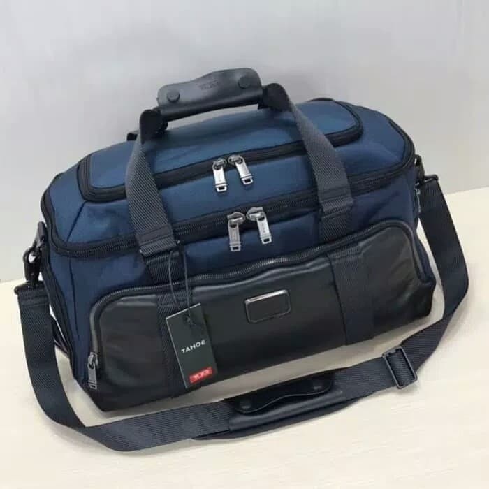 Tas Tumi Alpha Bravo Mccoy Gym Bag Blue Tas Tumi Alpha Bravo Mccoy Gym Bag Blue