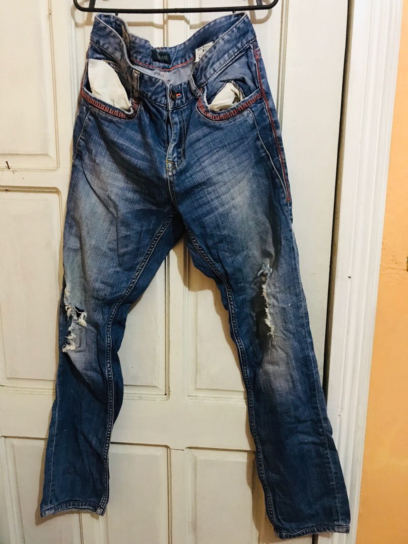 tattered pants for men