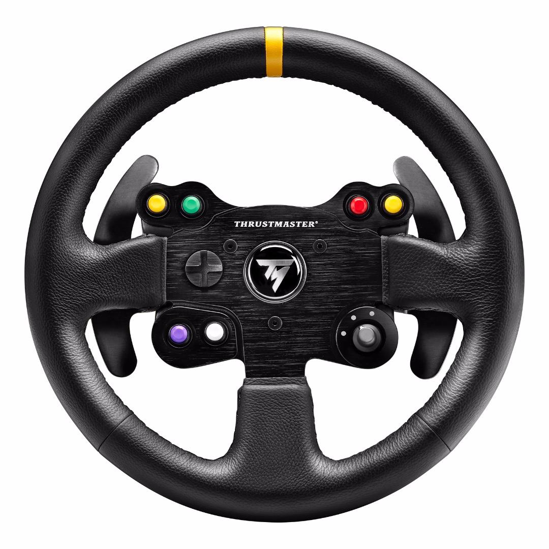 Thrustmaster Tx Racing Wheel Leather Edition Pc Xb1 Toys Games Video Gaming Gaming Accessories On Carousell