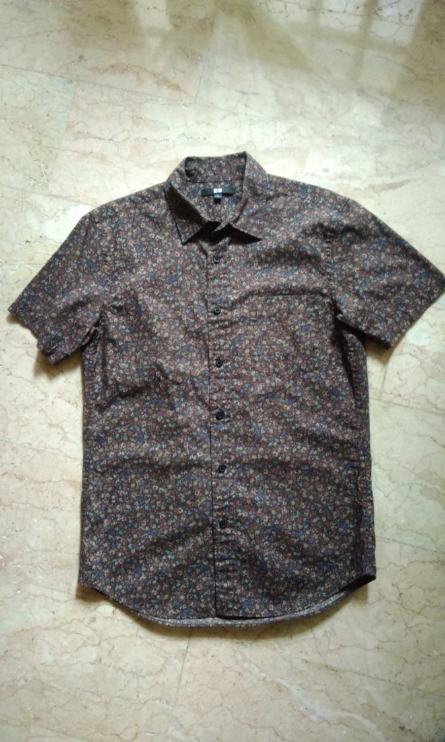 Uniqlo 2025 floral polo