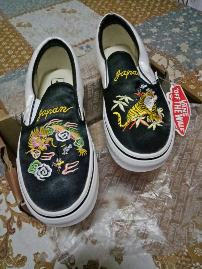 Vans slip on online sukajan