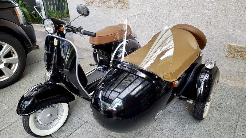 Vespa With Side Car Motorcycles Motorcycles For Sale Class 2b On Carousell