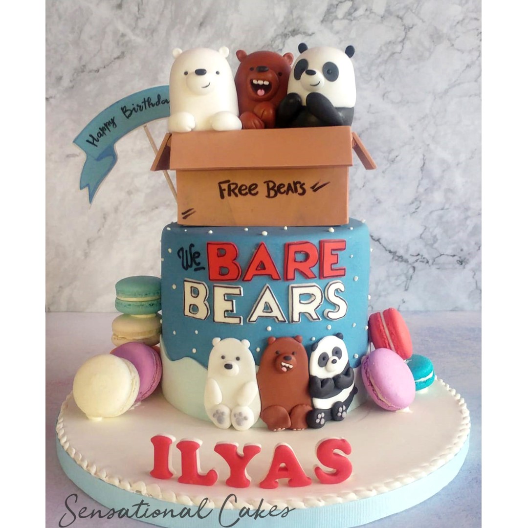 Featured image of post Birthday Cake We Bare Bears Cake Design / Explore we heart it for some ideas, don&#039;t forget to make a wish.