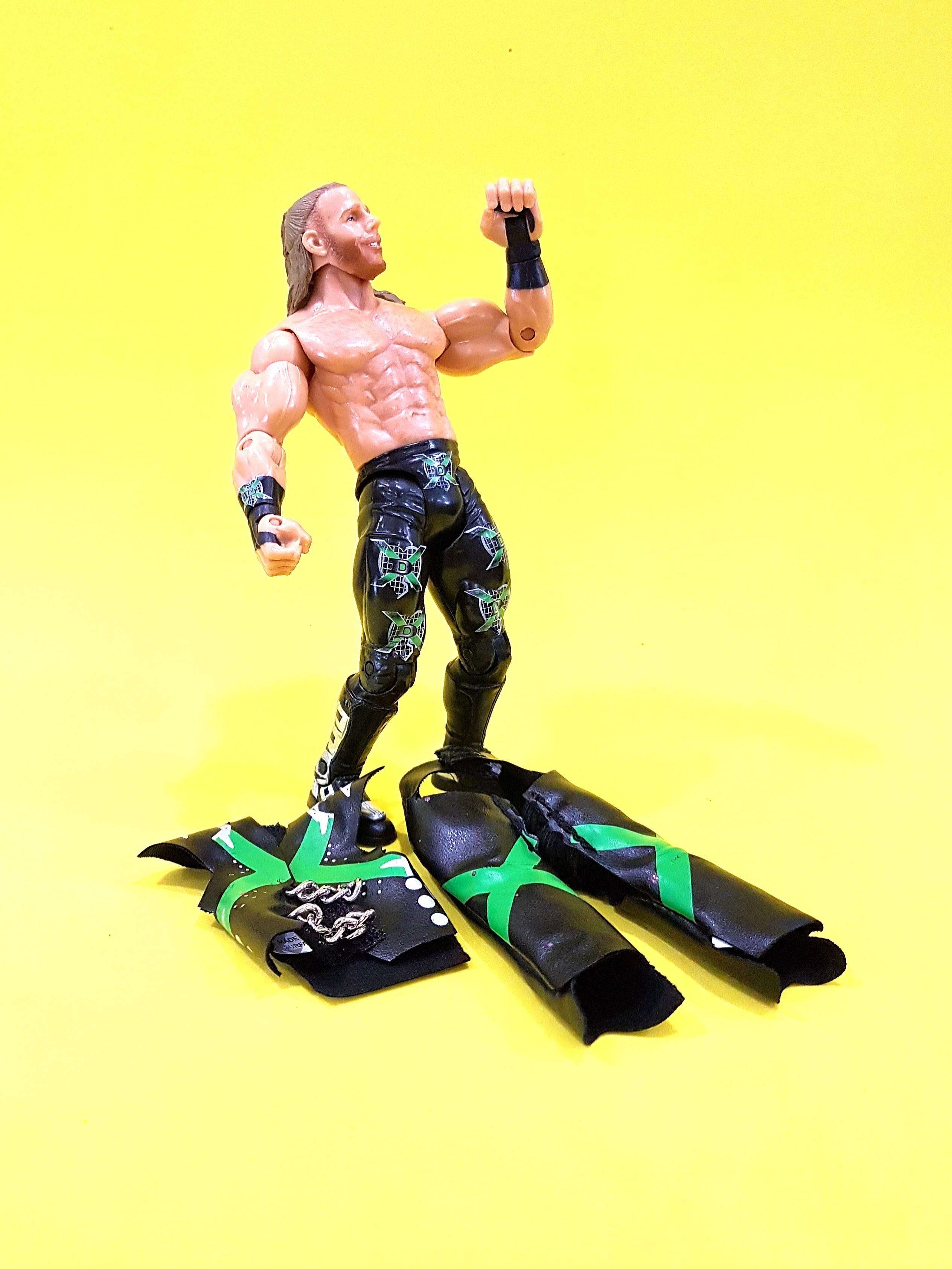 (RESERVED) WWE Jakks DX Shawn Michaels Loose Figure, Hobbies & Toys