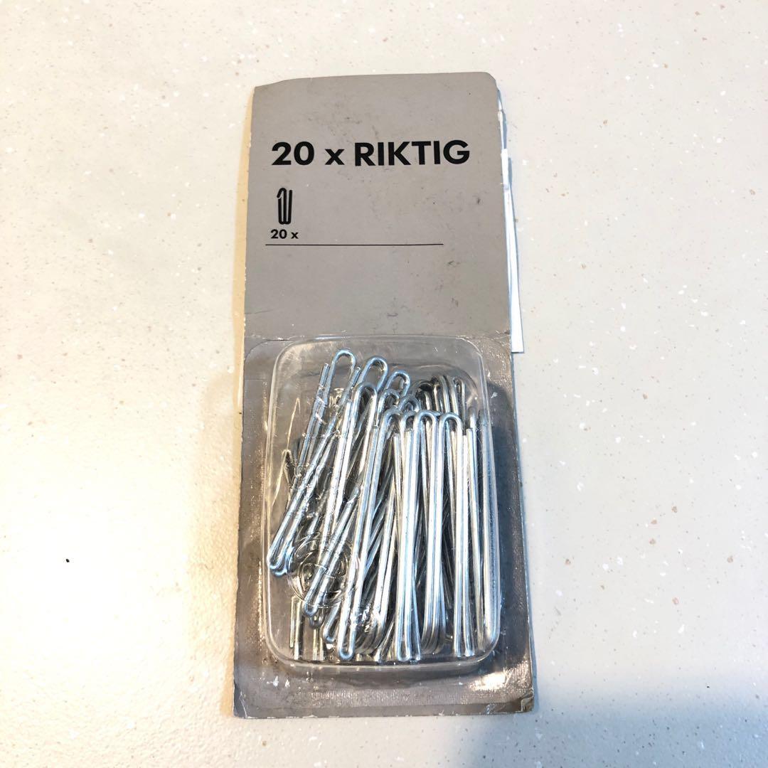 20pcs Ikea Curtain Hooks Furniture Others On Carousell