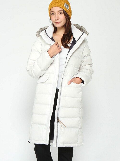 Aigle long down coat top