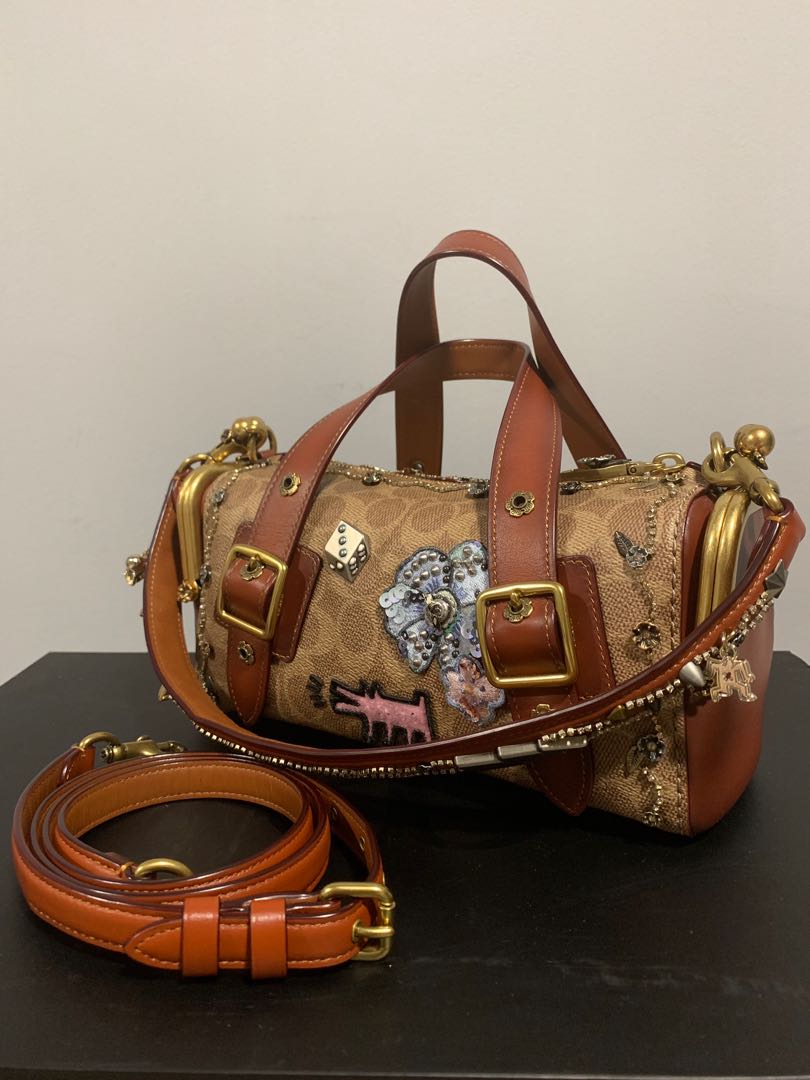 Auth Coach X Keith Haring Mailbox Bag Luxury Bags Wallets