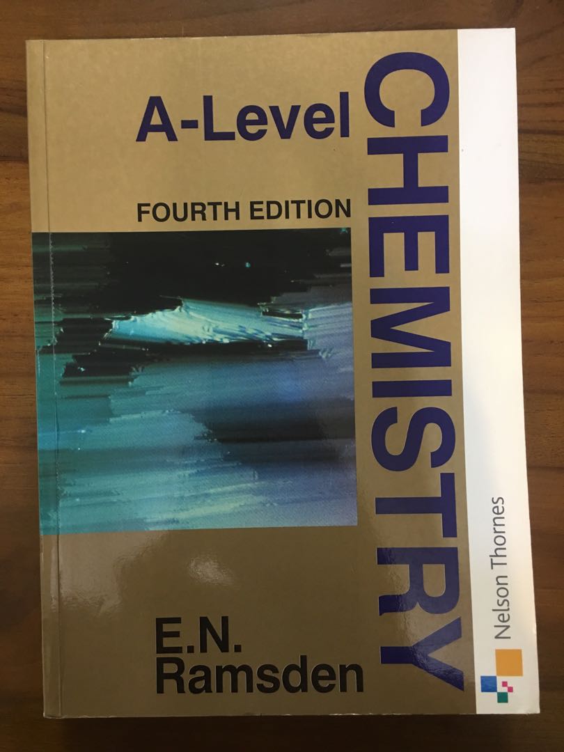 A Level Chemistry Fourth Edition Textbook E N Ramsden Hobbies Toys Books Magazines Assessment Books On Carousell