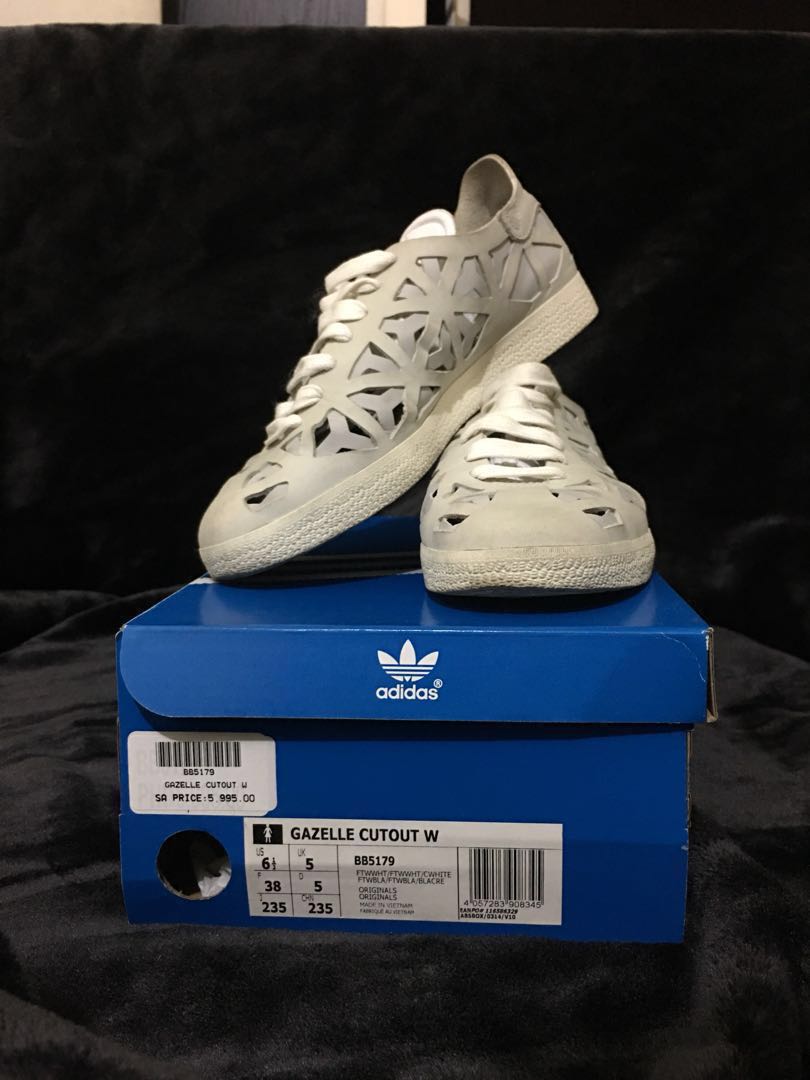 Adidas gazelle cutout w clearance